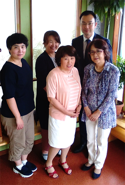 PTNA地域意見交流会　講師集合写真