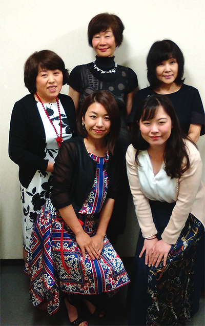 PTNA 大阪後期地区予選 コンペ審査員 集合写真