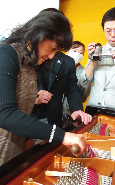 「自分で出来るピアノ調律」の勉強会