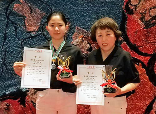 第20回北関東ジュニアピアノコンクール　連弾上級　優秀賞 岡本咲季さん・長廻先生