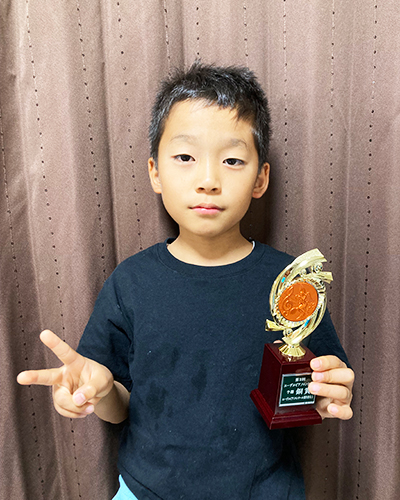 エーデンピアノコンクール(小3,4の部)銅賞 赤澤希海君