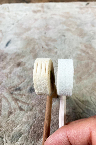 グランドピアノ ハンマー取り替え11