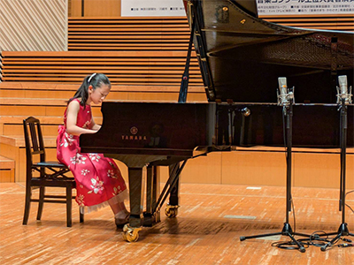 「交流の響き2025 in かわさき」群馬県代表恒吉花さん(小6)